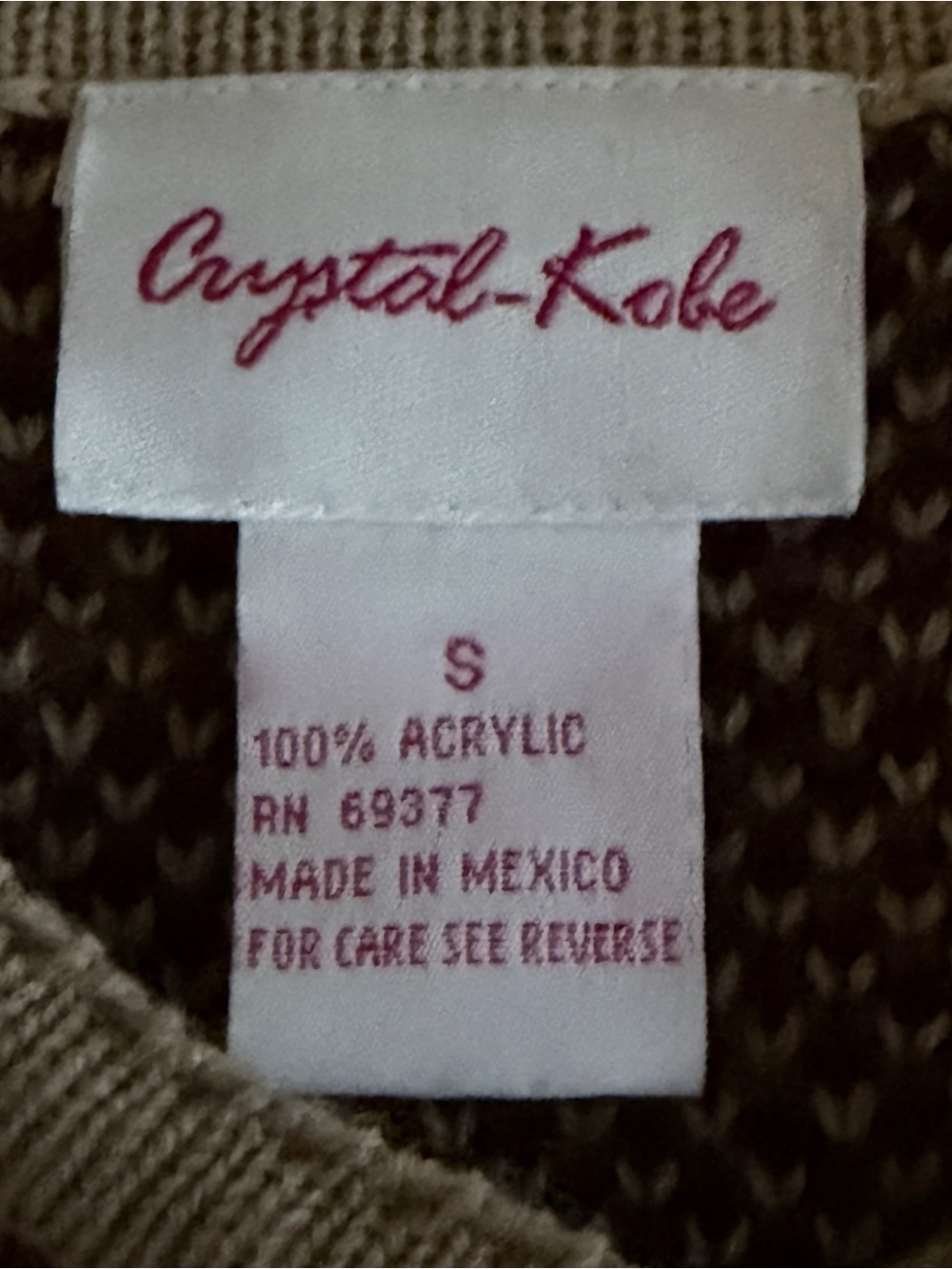 Vintage Women’s Fall Autumn Leaves Button Front Cardigan Sweater Cozy Soft Sz S - Picture 5 of 7
